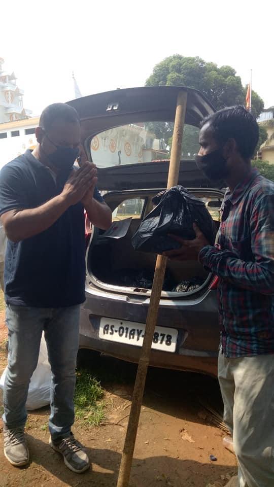 Phase 3 - Relief Package Distribution amongst underprivileged youth and unemployed daily wage earners across Guwahati