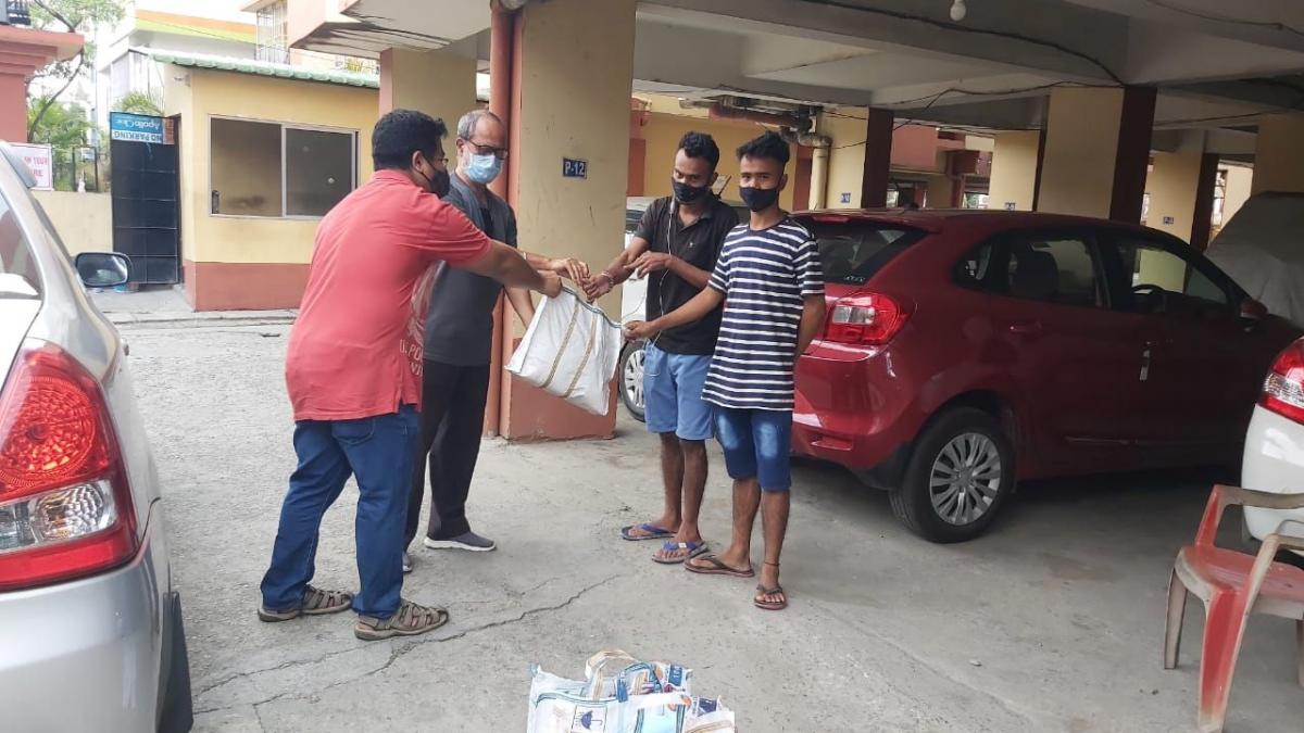 Phase 2 - Relief Package Distribution amongst underprivileged youth and unemployed daily wage earners across Guwahati